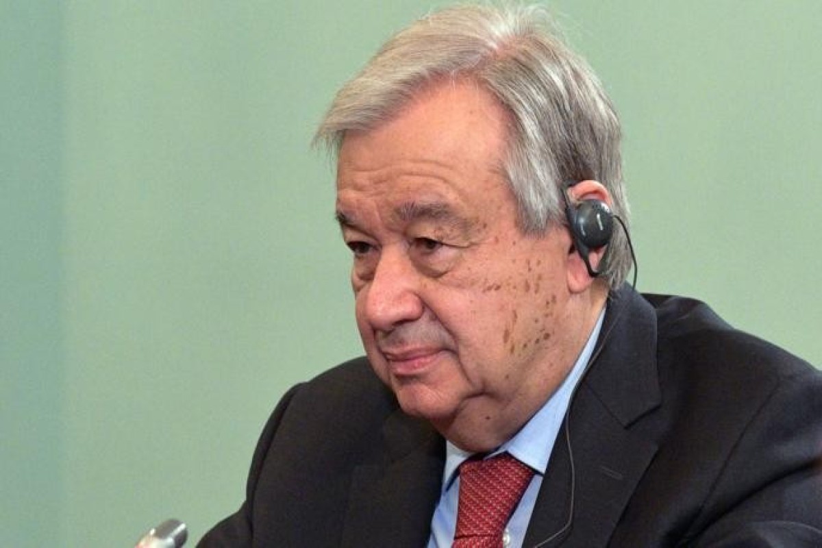 UN Secretary-General Antonio Guterres