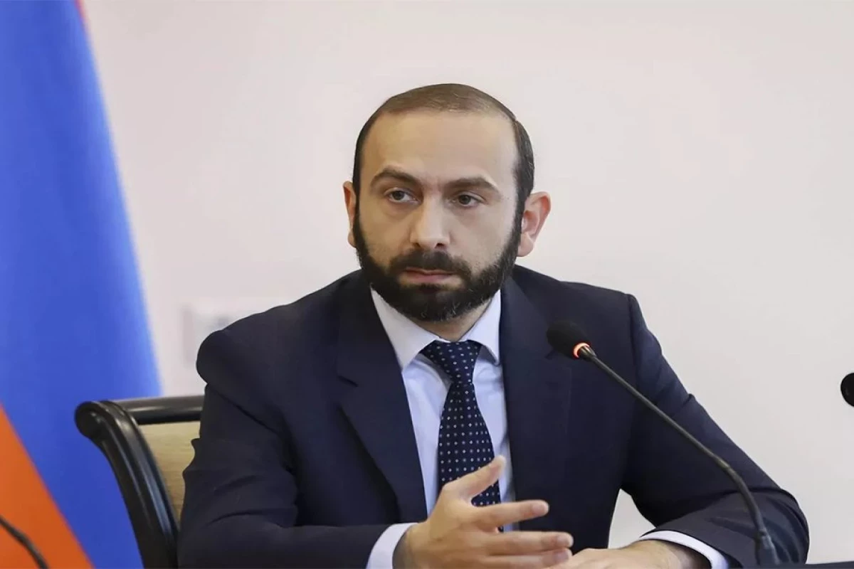 Armenian Foreign Minister Ararat Mirzoyan