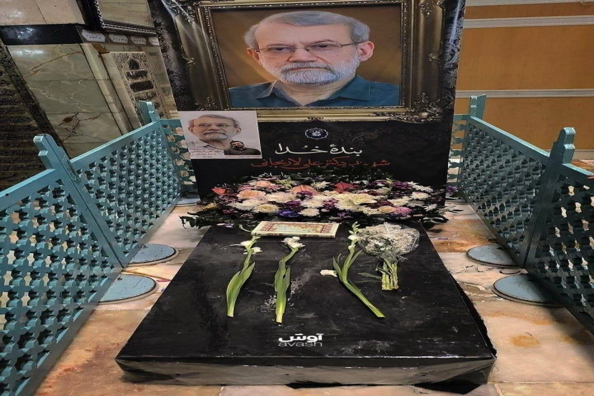 Photo of Ali Larijani’s grave emerges-PHOTO 