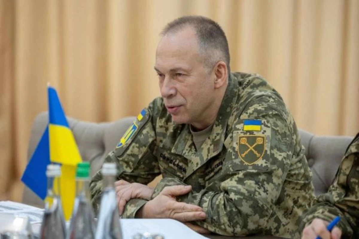 Commander-in-Chief of the Armed Forces of Ukraine Oleksandr Syrskyi