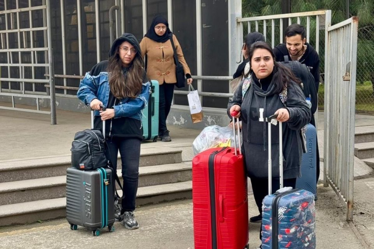 2,949 citizens from 77 countries evacuated from Iran to Azerbaijan so far