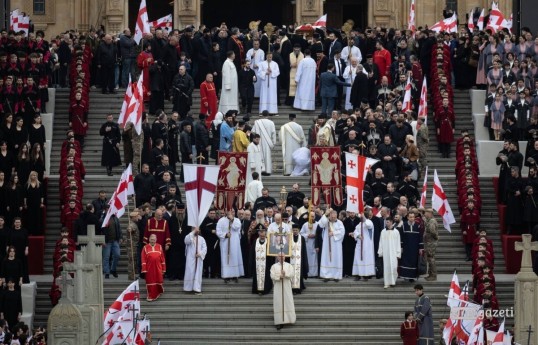 Teen detained in Tbilisi for threatening terror attack on Ilia II’s funeral day