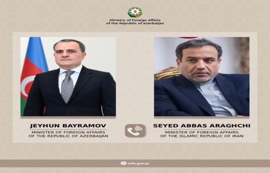 Azerbaijani FM discussed regional situation with Iranian counterpart