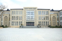 President Ilham Aliyev attended opening of new building of Shamakhi European Lyceum