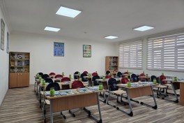 President Ilham Aliyev attended opening of new building of Shamakhi European Lyceum