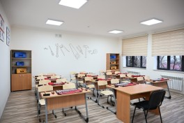 President Ilham Aliyev attended opening of new building of Shamakhi European Lyceum