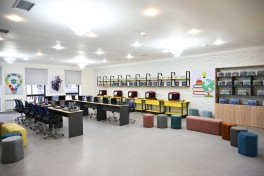 President Ilham Aliyev attended opening of new building of Shamakhi European Lyceum