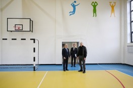President Ilham Aliyev attended opening of new building of Shamakhi European Lyceum