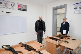 President Ilham Aliyev attended opening of new building of Shamakhi European Lyceum