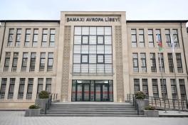 President Ilham Aliyev attended opening of new building of Shamakhi European Lyceum