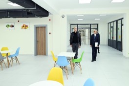 President Ilham Aliyev attended opening of new building of Shamakhi European Lyceum