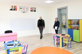 President Ilham Aliyev attended opening of new building of Shamakhi European Lyceum