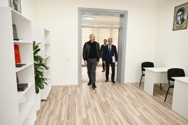 President Ilham Aliyev attended opening of new building of Shamakhi European Lyceum