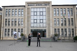 President Ilham Aliyev attended opening of new building of Shamakhi European Lyceum