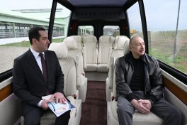 President Ilham Aliyev attended opening of “Shirvan Agro” livestock complex in Shamakhi