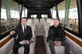 President Ilham Aliyev attended opening of “Shirvan Agro” livestock complex in Shamakhi
