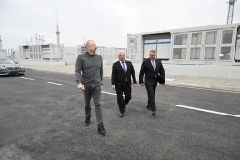 President Ilham Aliyev attended opening of “Absheron” Battery Energy Storage Center