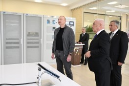 President Ilham Aliyev attended opening of “Absheron” Battery Energy Storage Center