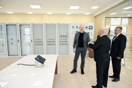 President Ilham Aliyev attended opening of “Absheron” Battery Energy Storage Center