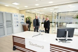 President Ilham Aliyev attended opening of “Absheron” Battery Energy Storage Center