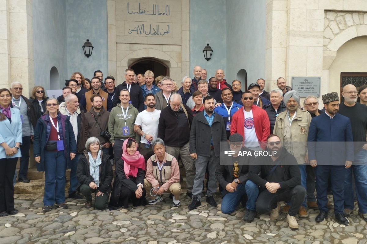 International travelers visited the Agdam Juma Mosque -UPDATED - 1  -PHOTO 