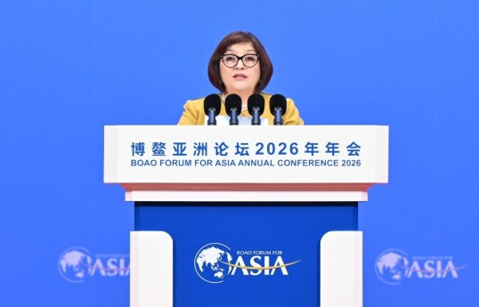 Speaker of the Milli Majlis (Azerbaijani Parliament) Sahiba Gafarova