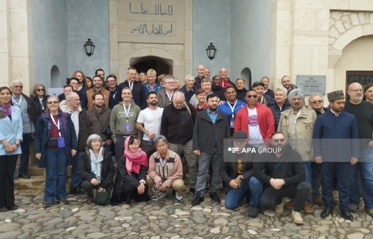 International travelers visited the Agdam Juma Mosque -UPDATED - 1  -PHOTO 