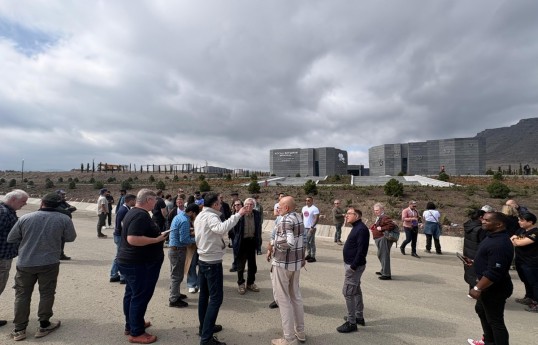 International travelers visit Khojaly, tour Genocide Memorial