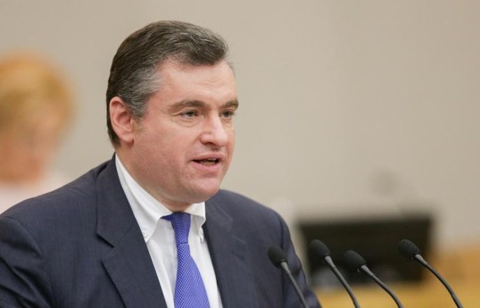 Leonid Slutsky, Chairman of the Liberal Democratic Party of Russia and head of the State Duma Committee on International Affairs