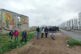 International travelers visited the Agdam Juma Mosque -UPDATED - 1  -PHOTO 