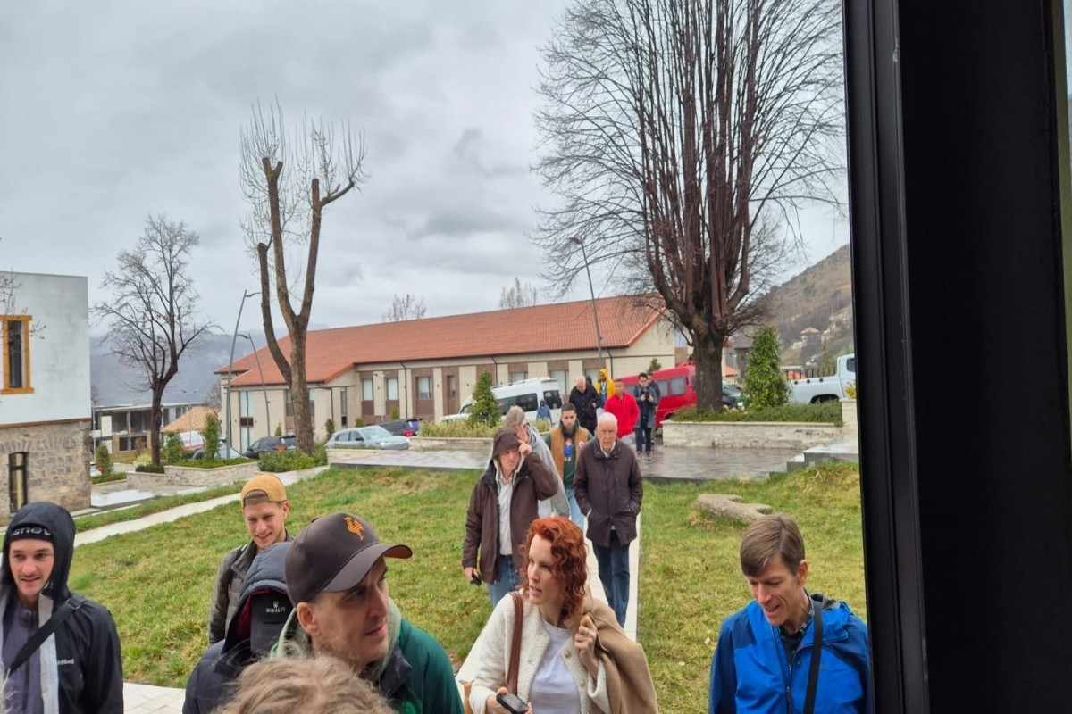 World travelers led by NomadMania founder Harry Mitsidis visit Lachin -PHOTO 