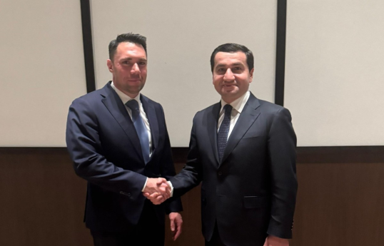 Assistant to Azerbaijani President met with Chief National Security Advisor to Prime Minister of Hungary