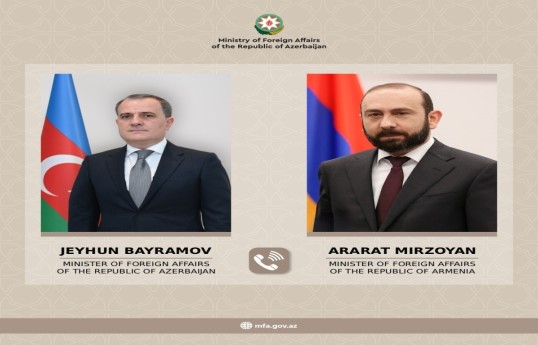 Azerbaijan, Armenia FMs hold phone talks