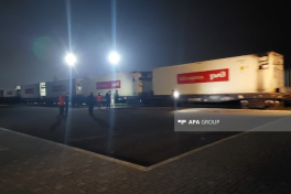 Humanitarian aid sent by train from Russia departs from Astara to Iran-PHOTO -UPDATED 