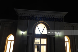 Humanitarian aid sent by train from Russia departs from Astara to Iran-PHOTO -UPDATED 
