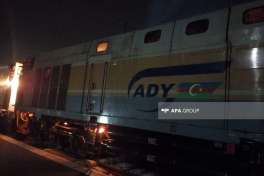 Humanitarian aid sent by train from Russia departs from Astara to Iran-PHOTO -UPDATED 