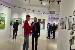 World travelers led by NomadMania founder Harry Mitsidis visit Lachin -PHOTO 