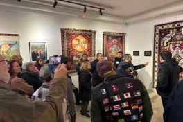 World travelers led by NomadMania founder Harry Mitsidis visit Lachin -PHOTO 
