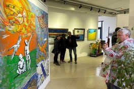 World travelers led by NomadMania founder Harry Mitsidis visit Lachin -PHOTO 