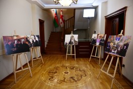 President Ilham Aliyev visited Georgian Embassy in Azerbaijan to express condolences