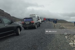 Travelers got acquainted with the work done on the Horadiz-Aghband road and railway -PHOTO 
