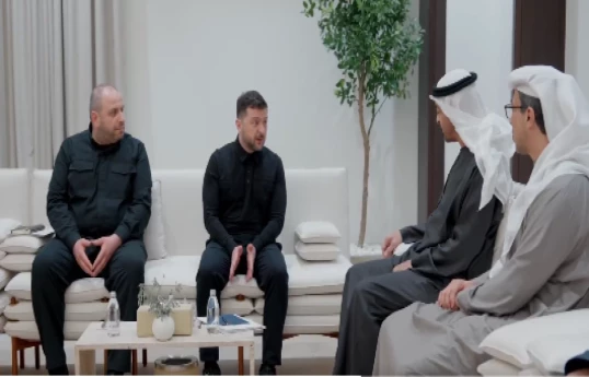 Zelenskyy, UAE President agree on security and defense cooperation