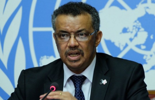 WHO Director-General Tedros Adhanom Ghebreyesus