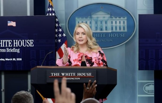 White House Press Secretary Karoline Leavitt