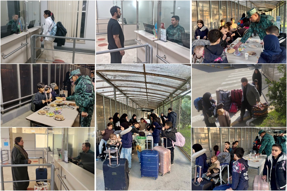 3,146 people evacuated from Iran to Azerbaijan so far - PHOTO 