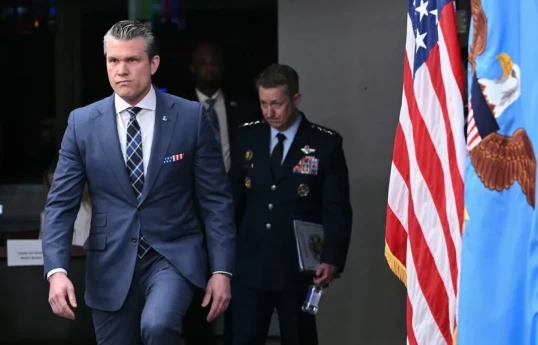 US Defense Secretary Pete Hegseth