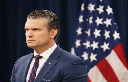 US Secretary of War Pete Hegseth