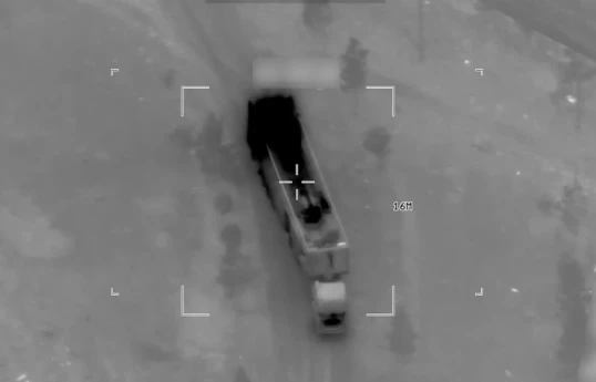 Media: Container truck from UAE comes under fire in Iran while heading to Armenia