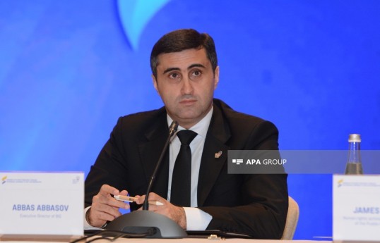 Executive Director of the Baku Initiative Group, Abbas Abbasov