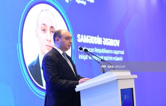 Deputy Minister of Digital Development and Transport Samaddin Asadov